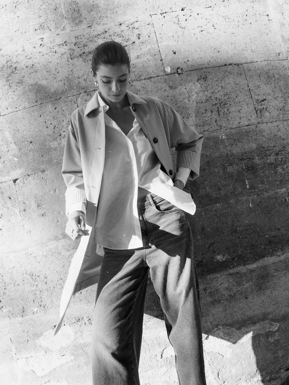 Riko Bora trenchcoat – Twill